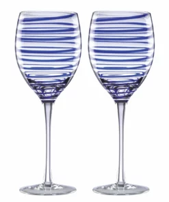 Kate Spade Charlotte Street 2-Piece Wine Glass Set