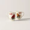 Lenox Winter Greeting® 2-piece Mr & Mrs Mug Set Dinnerware