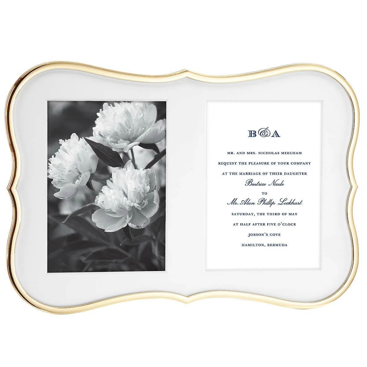 Kate Spade Crown Point™ Gold Double 5" X 7" Frame Home Décor