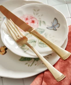 Lenox Portola Gold 20-Piece Flatware Set