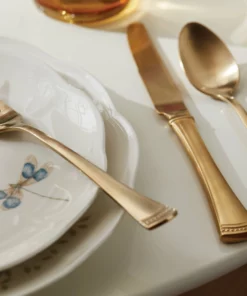 Lenox Portola Gold 20-Piece Flatware Set