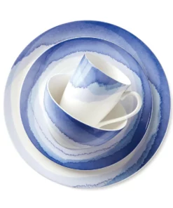 Lenox Dinnerware Indigo Watercolor 4-piece Place Setting