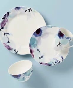 Lenox Dinnerware Indigo Watercolor 4-piece Place Setting