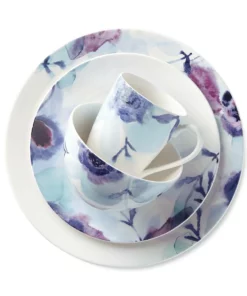 Lenox Dinnerware Indigo Watercolor 4-piece Place Setting