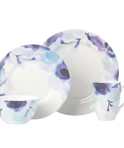 Lenox Dinnerware Indigo Watercolor 4-piece Place Setting