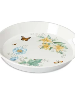 Lenox Butterfly Meadow Melamine® Round Tray Dinnerware