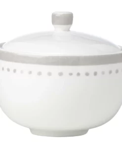 Kate Spade Dinnerware Charlotte Street Sugar Bowl With Lid
