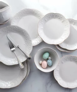 Lenox French Perle White™ 12-piece Dinnerware Set