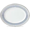 Lenox Geodesia Blue™ 13" Oval Serving Platter Dinnerware