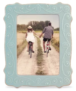Lenox French Perle Ice Blue™ 5" X 7" Frame