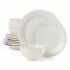 Lenox Dinnerware French Perle Groove 12-Piece Plate & Bowl Set