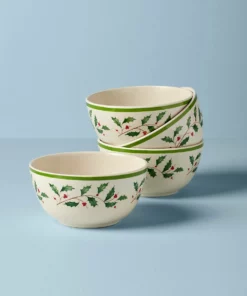 Lenox Holidayâ„¢ Melamine 4pc All Purpose Bowl Set Dinnerware