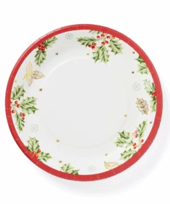 Lenox Treasured Traditions Paper Plates Sale