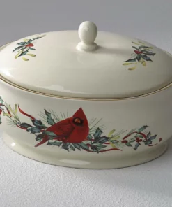 Lenox Winter Greetings Covered Dish Dinnerware