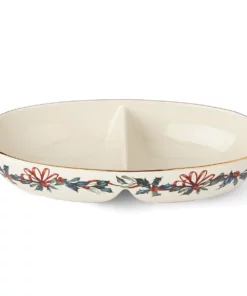 Lenox Dinnerware Winter Greetings Divided Bowl