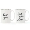 Kate Spade Bridal Party "Love You" And "Love You More" Mugs