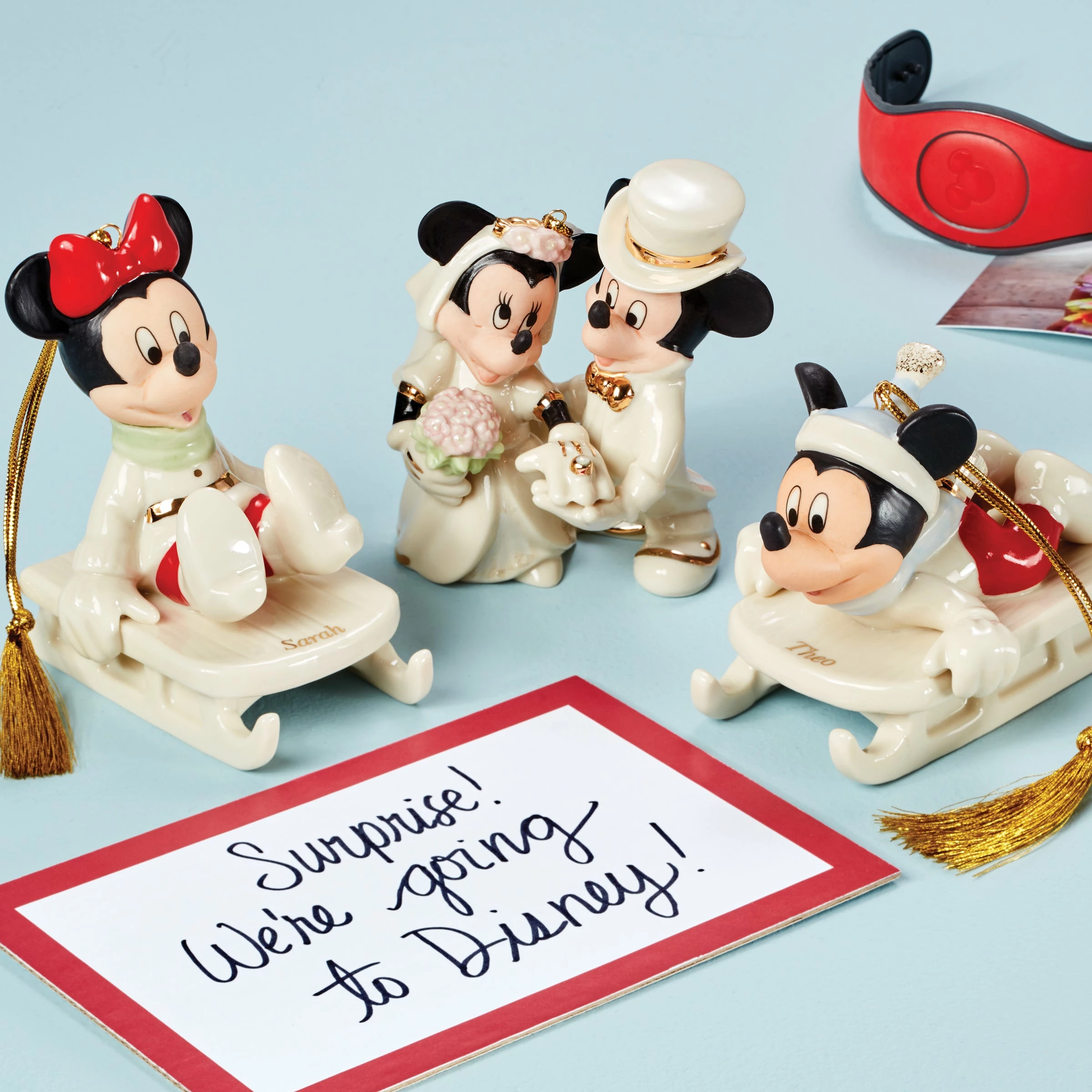 Lenox For The Couple Minnie's Dream Wedding Ornament