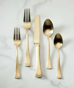 Lenox Portola Gold 20-Piece Flatware Set