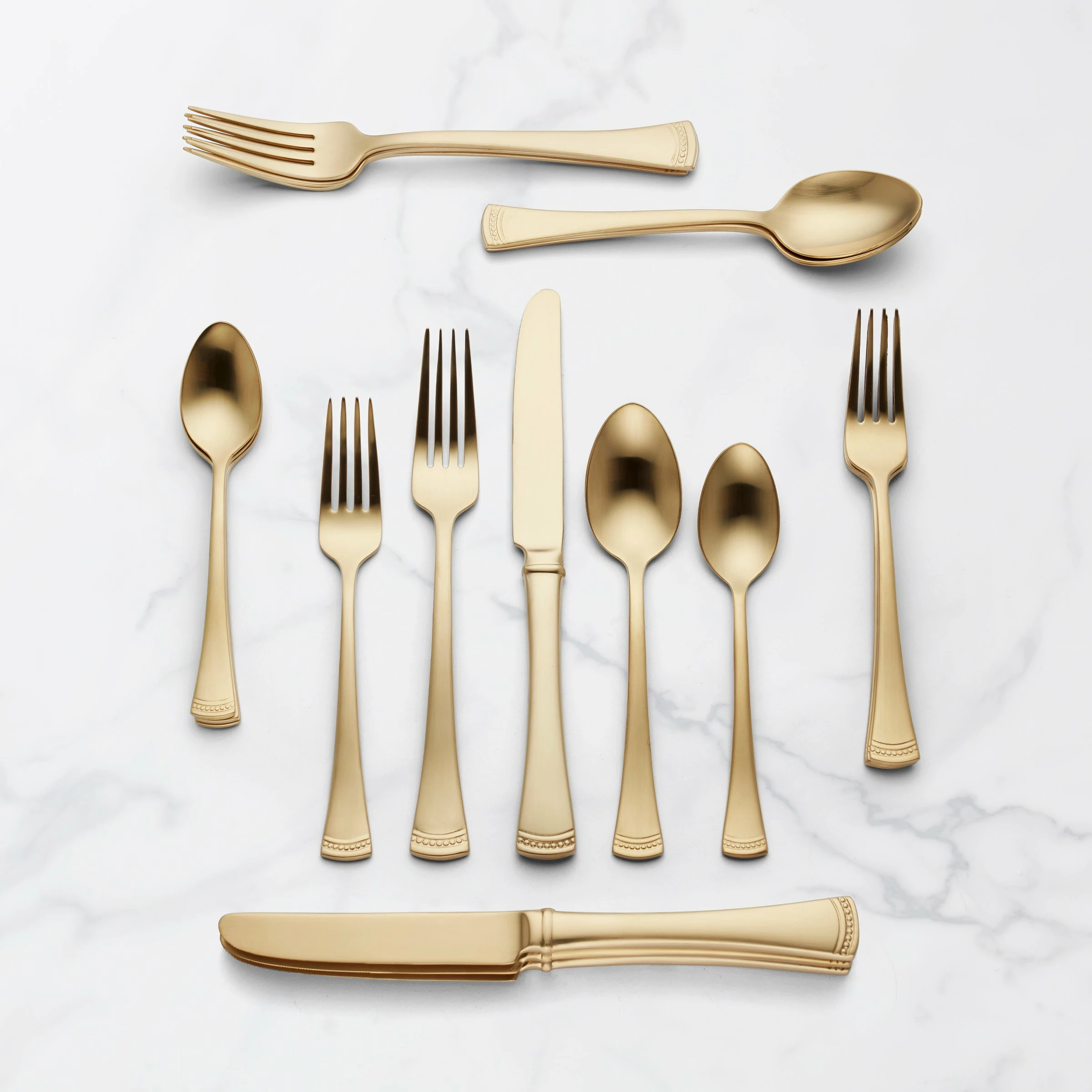 Lenox Portola Gold 20-Piece Flatware Set