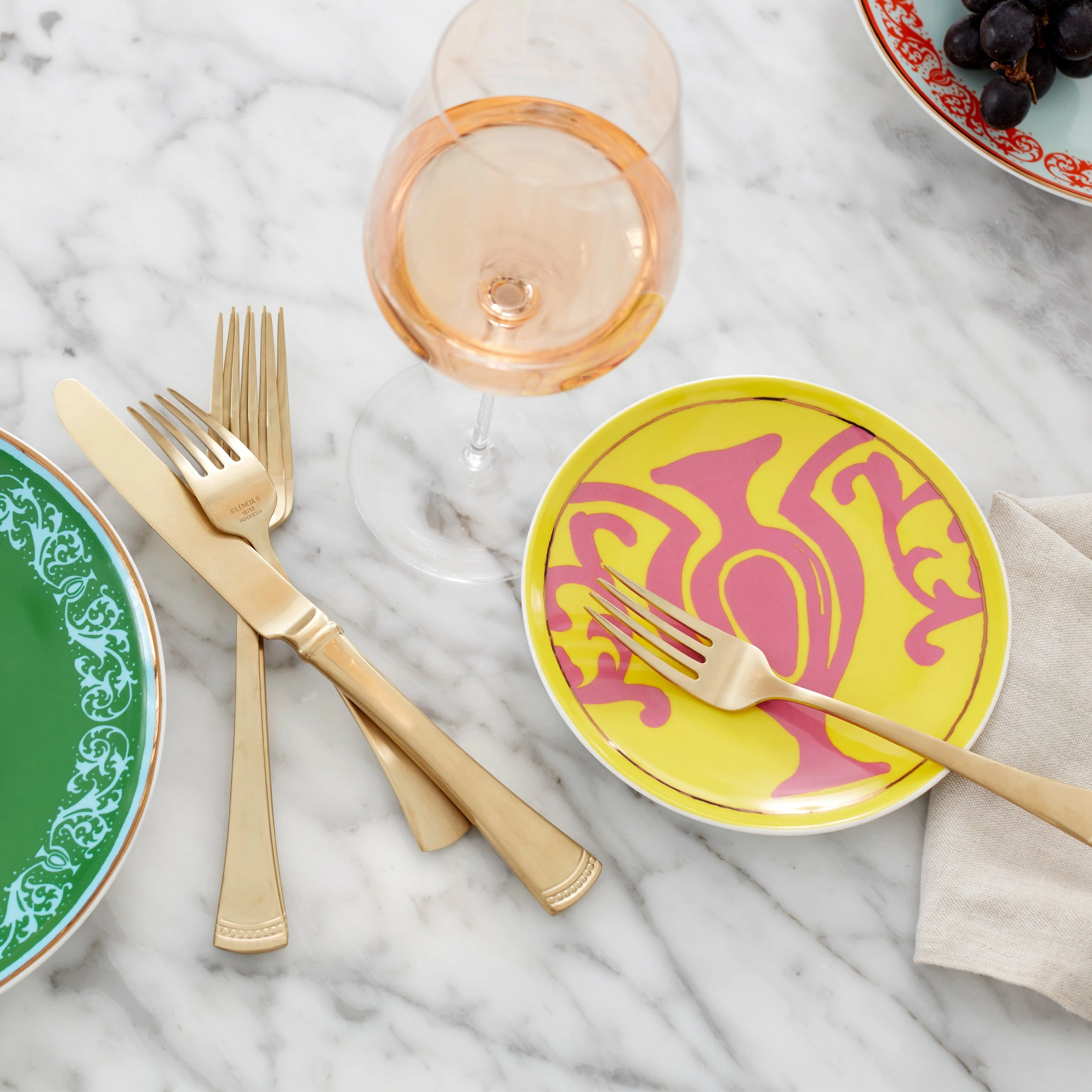 Lenox Portola Gold 20-Piece Flatware Set