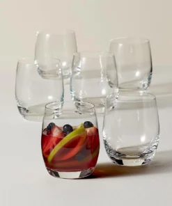 Lenox Drinkware Tuscany Classics Small Tumbler Set, Buy 4 Get 6