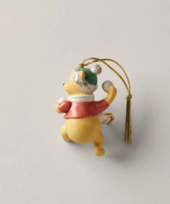 Lenox Winnie The Pooh's Winter Fun Ornament Personalized Ornaments