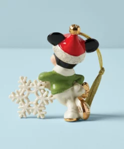 Lenox Personalized Ornaments Mickey Snowflake Ornament