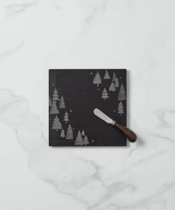 Lenox Balsam Lane Slate Cheeseboard & Knife Set