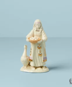 Lenox First Blessing Nativity™ Goose And Girl