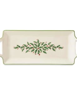 Lenox Holiday Hors D'oeuvre Tray Dinnerware