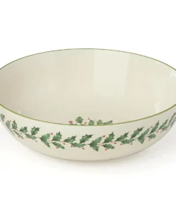 Lenox Holiday Pasta Serving Bowl Dinnerware