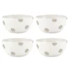 Kate Spade Dinnerware Deco Dot 4-piece All-Purpose Bowl Set