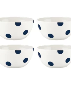 Kate Spade Dinnerware Deco Dot 4-piece All-Purpose Bowl Set