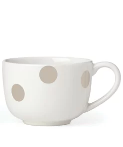 Kate Spade Deco Dot Latte Mug Dinnerware