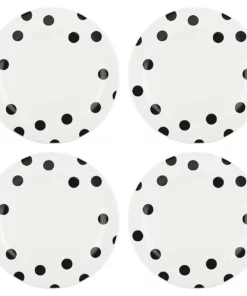 Kate Spade Deco Dot 4-piece Dinner Plate Set Dinnerware