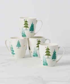 Lenox Balsam Lane™ 4-piece Mug Set Dinnerware