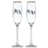 Kate Spade Drinkware Bridal Party™ 2-piece Champagne Flute Set