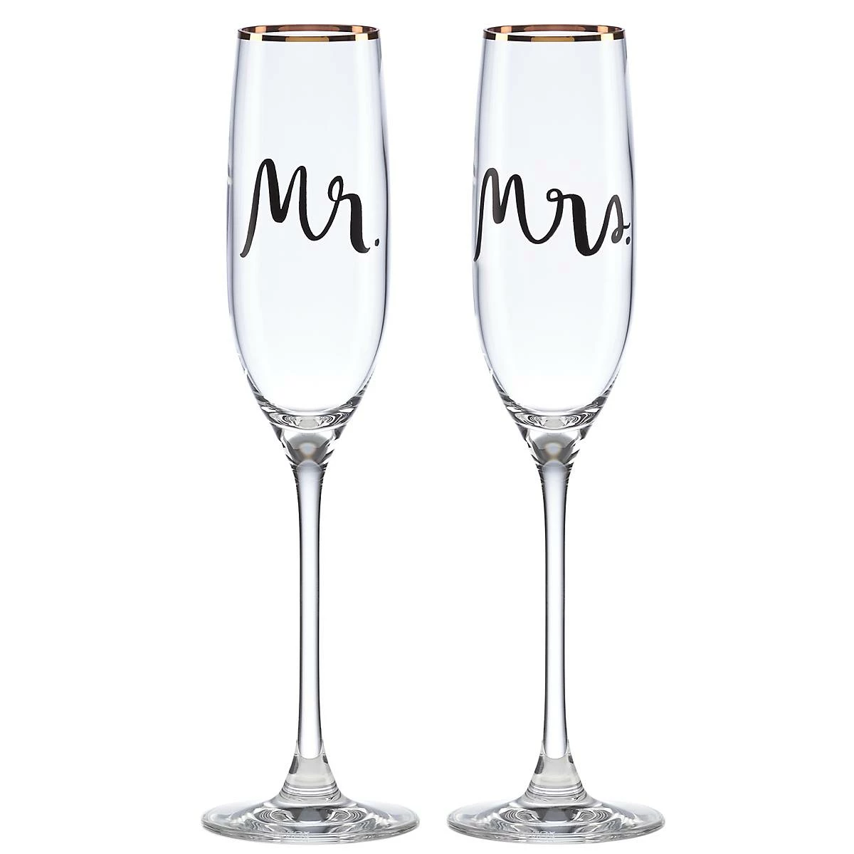 Kate Spade Drinkware Bridal Party™ 2-piece Champagne Flute Set