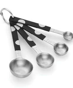 Kate Spade Kitchen Deco Dot™ Metal 4-piece Measuring Spoon Set