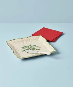 Lenox Hosting The Holidays™ 3pc Carved Napkin Tray