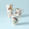 Lenox Dinnerware Butterfly Meadow Flutter 4-Piece Mug Set