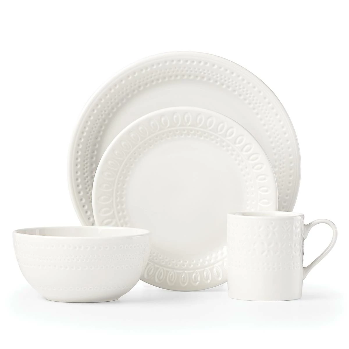 Kate Spade Dinnerware Willow Drive 4-piece Place Setting