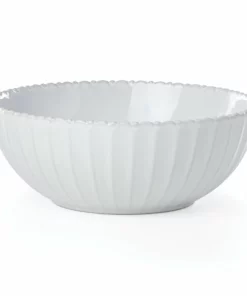 Lenox Dinnerware French Carved Bead Serving Bowl