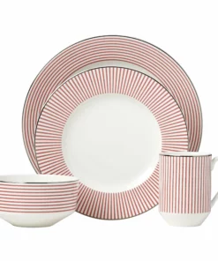 Kate Spade Dinnerware Laurel Street 4-piece Place Setting
