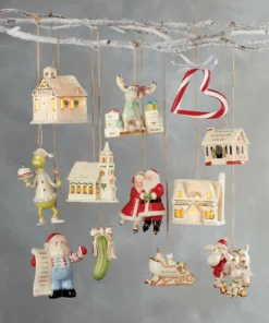 Lenox Christmas Village Toy Shoppe Lighted Ornament