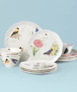 Lenox Butterfly Meadow Flutter® 12pc Dinnerware Set