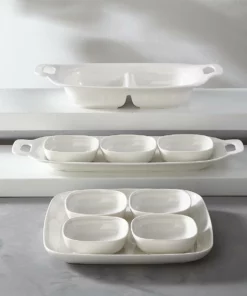 Lenox Aspen Ridge™ 4-piece Hors D'oeuvres Tray Set