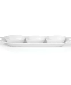 Lenox Aspen Ridgeâ„¢ 4-piece Hors D'oeuvres Tray Set