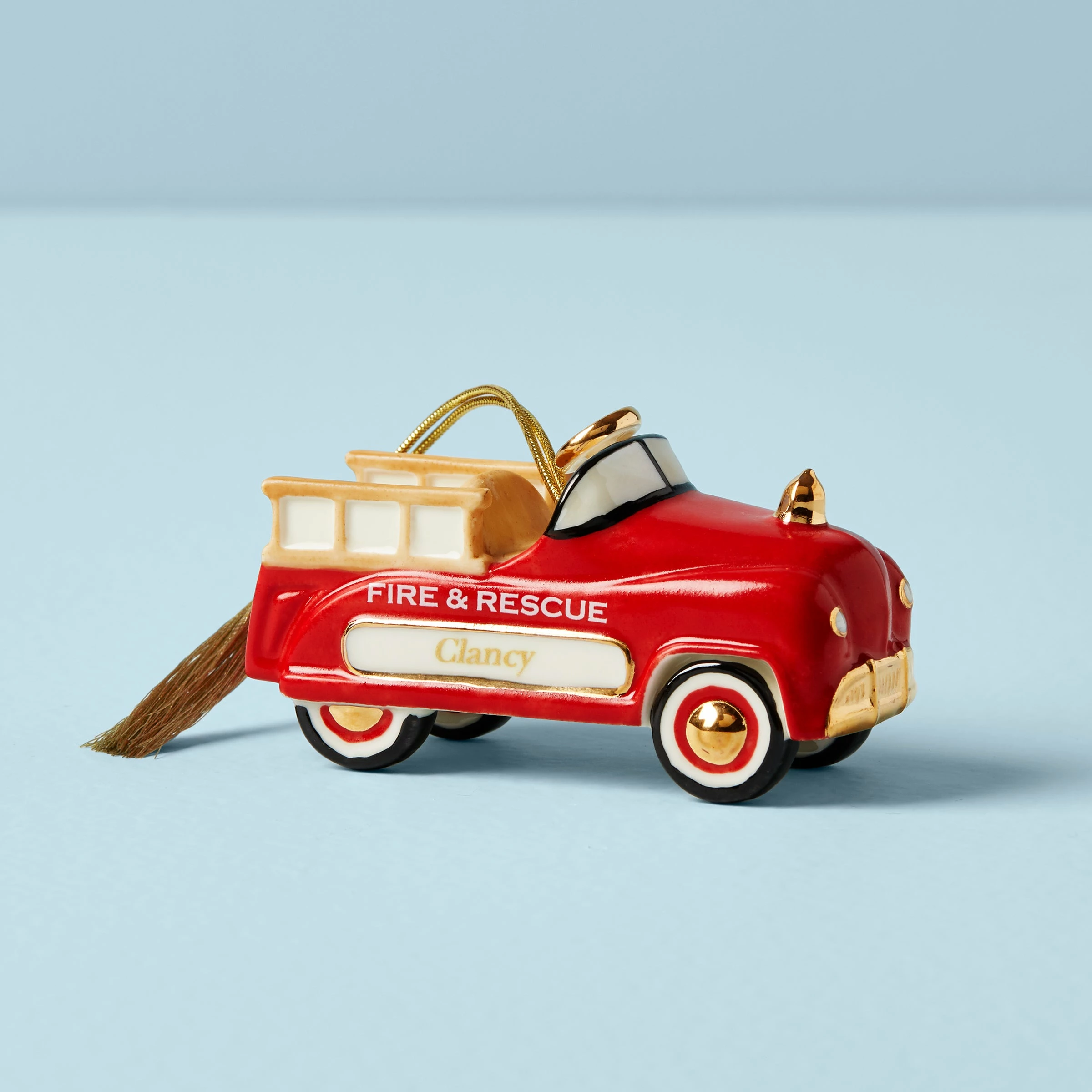 Lenox Personalized Ornaments My Vintage Toy Fire Truck Ornament â„¢