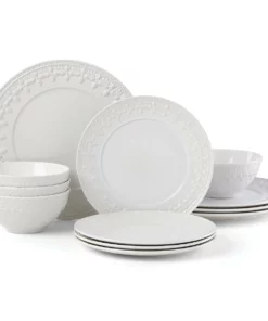 Lenox Chelse Muse Fleur 12-piece Dinnerware Set